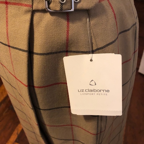 Liz Claiborne plaid wool skirt 6 - Picture 5 of 5